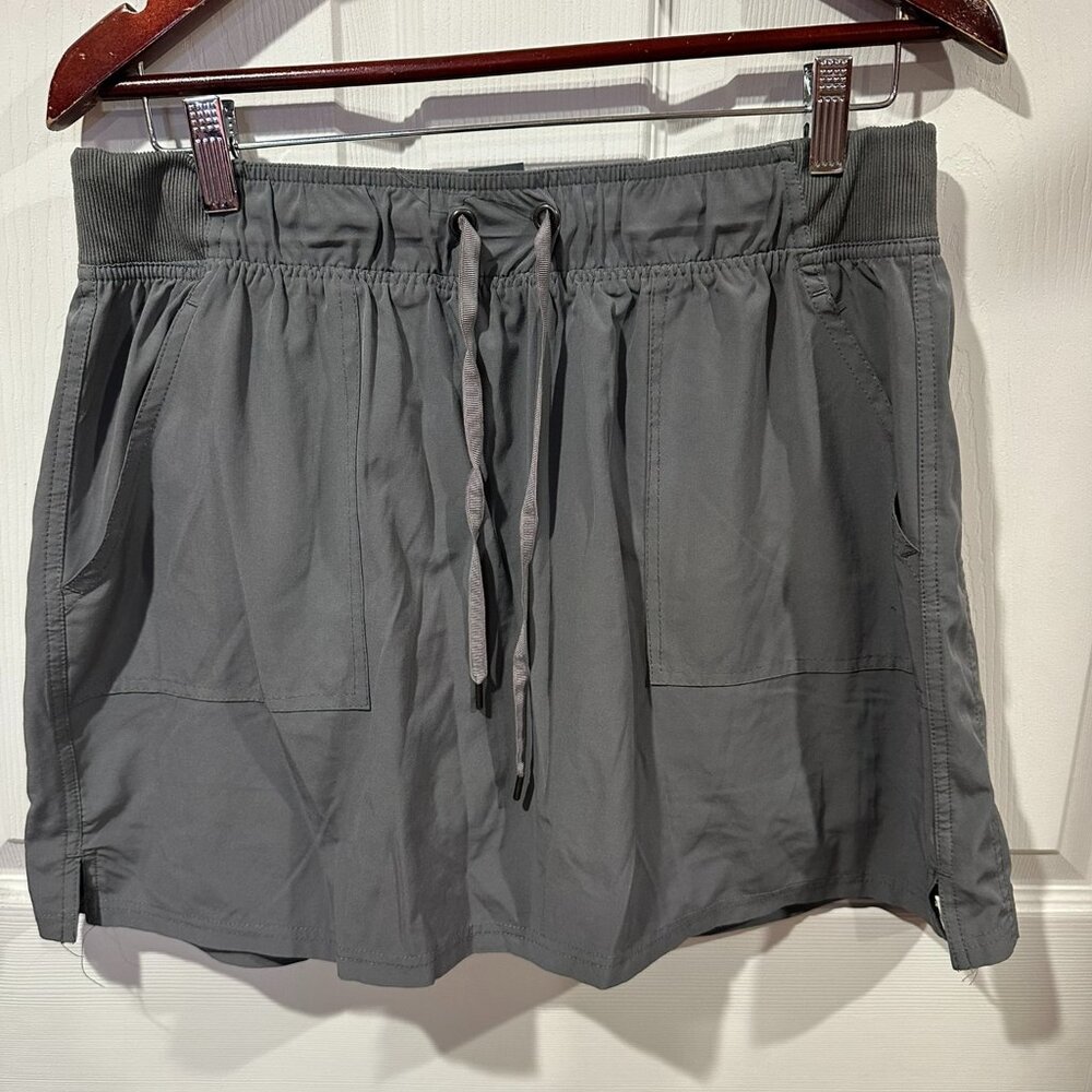 Women Champion Size X-Large Grey Polyester Blend Athletic Skort 319